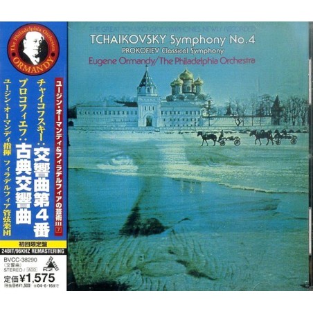 TCHAIKOVSKY - Ormandy - Symphonie n°4 en fa mineur op.36 (import Japon) import Japon..